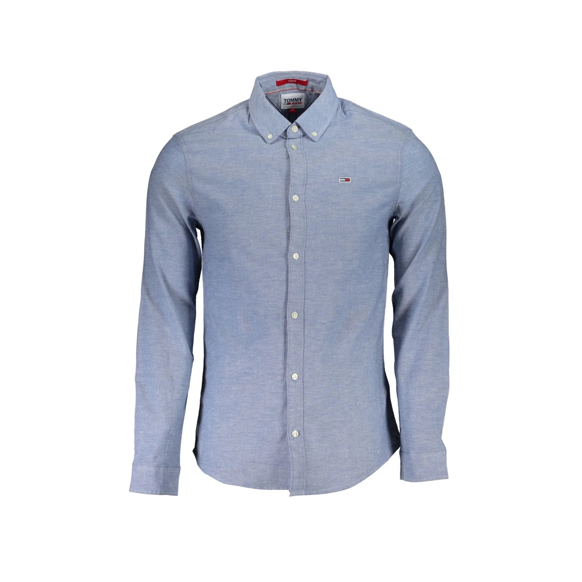 TOMMY HILFIGER CAMICIA MANICHE LUNGHE UOMO BLU