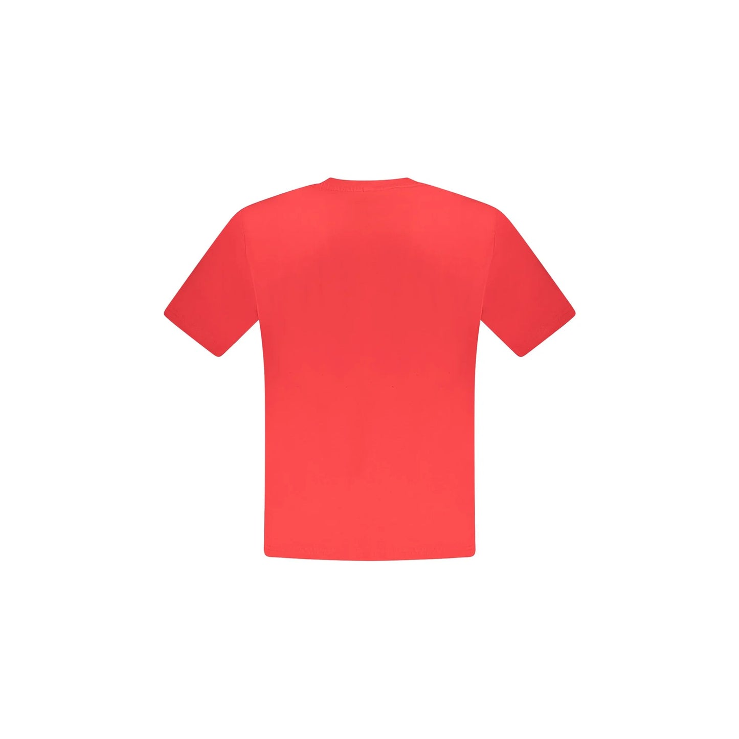 North Sails T-Shirt Maniche Corte Uomo Rossa Stampa Logo rosso - vista 2