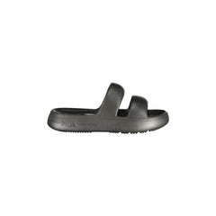 Fila Ciabatte Donna Nero Stampa Logo