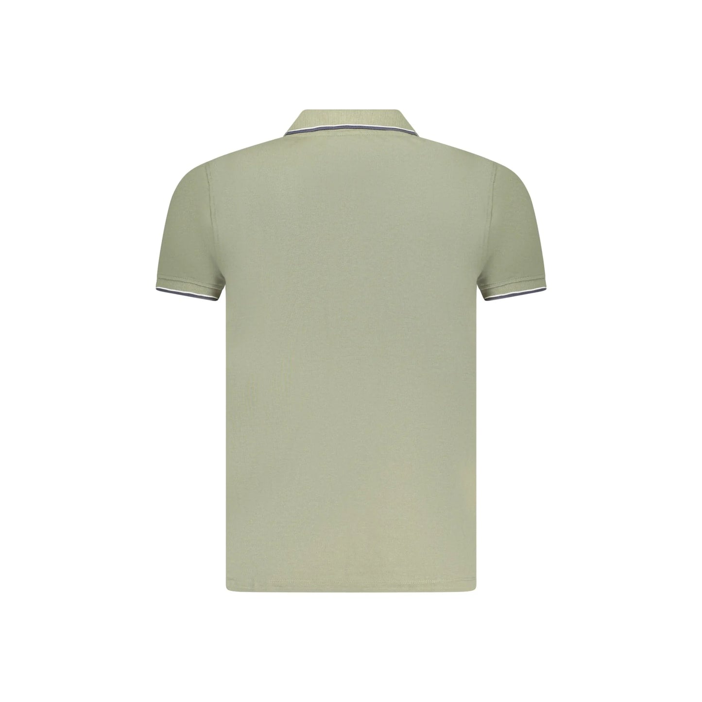 Norway 1963 Polo Maniche Corte Uomo Verde Logo - vista 2