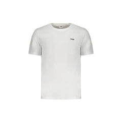 Fila T-Shirt Maniche Corte Uomo Bianca Stampa Logo