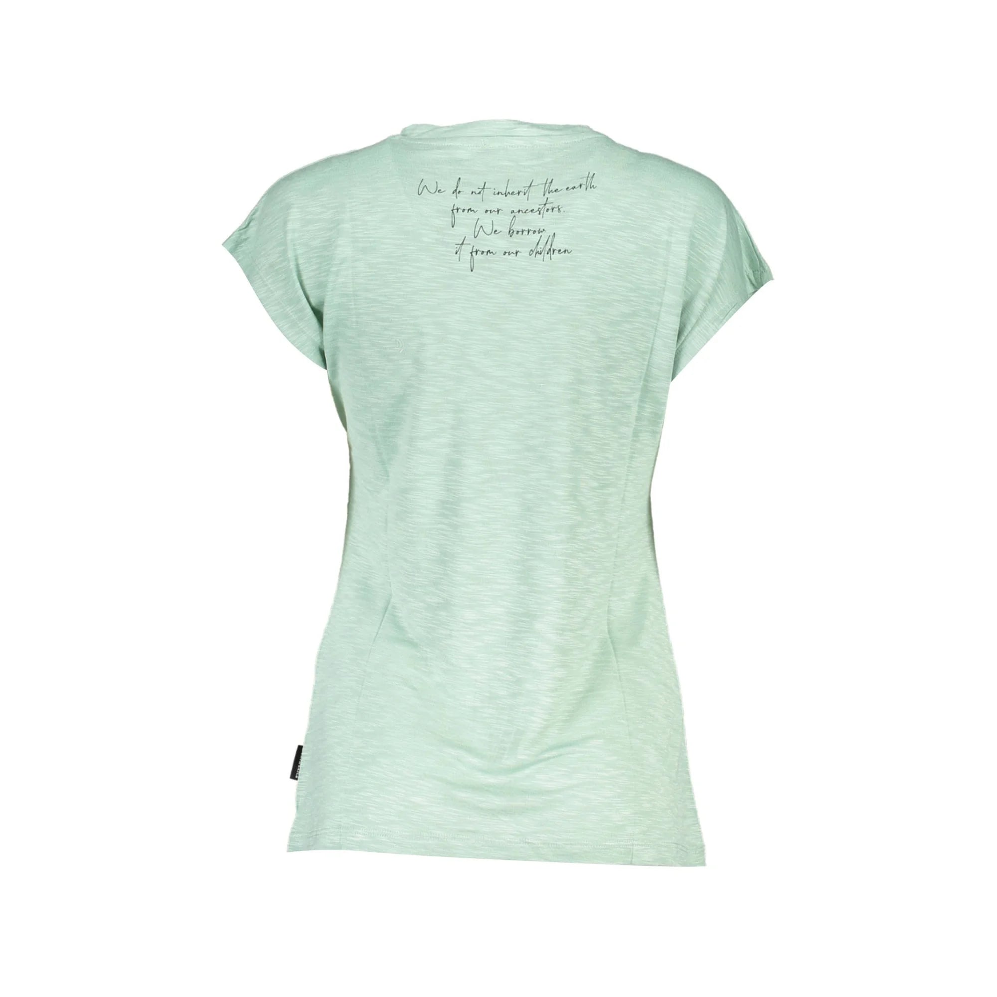 NORTH SAILS T-SHIRT MANICHE CORTE DONNA VERDE