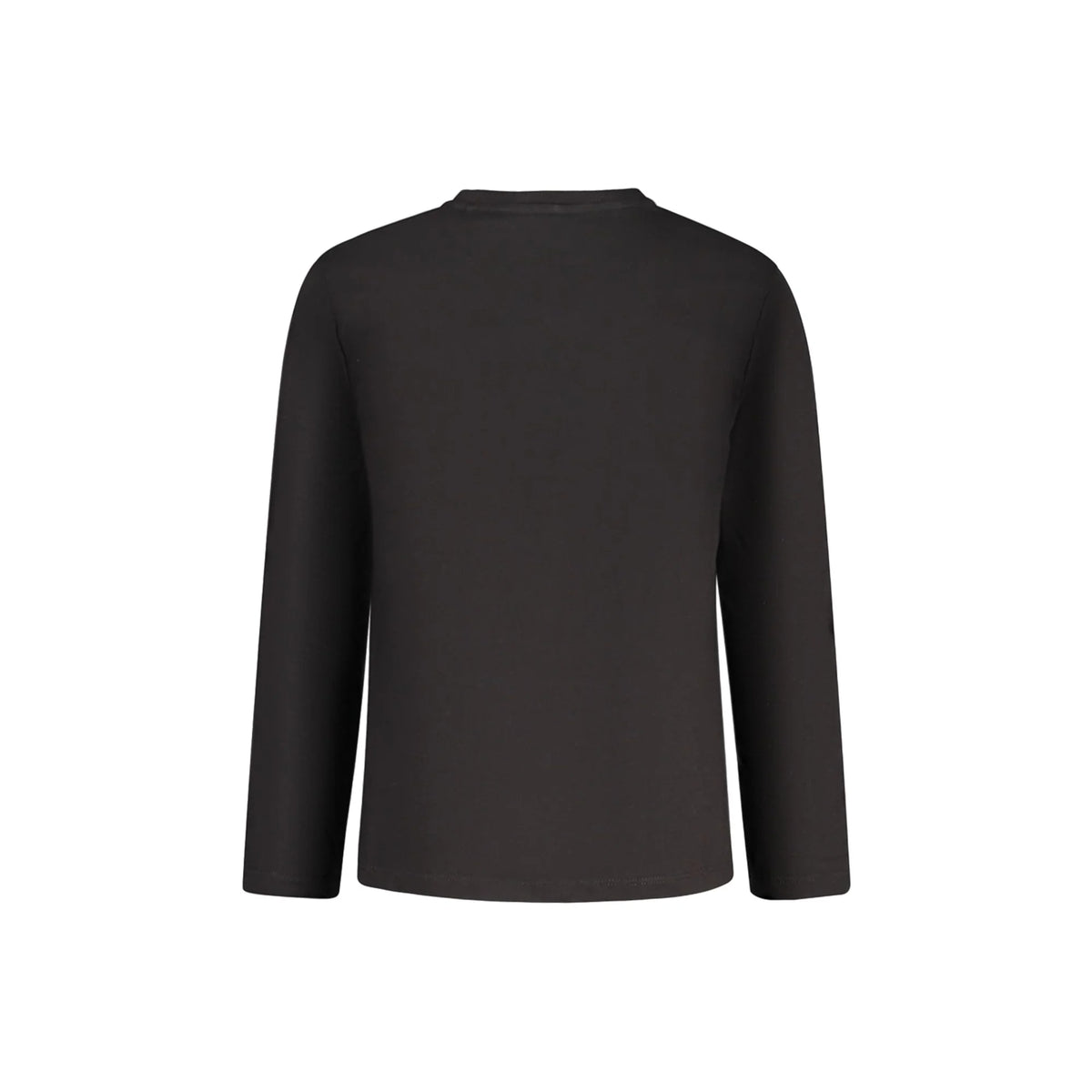 GUESS JEANS T-SHIRT MANICHE LUNGHE BAMBINO NERO