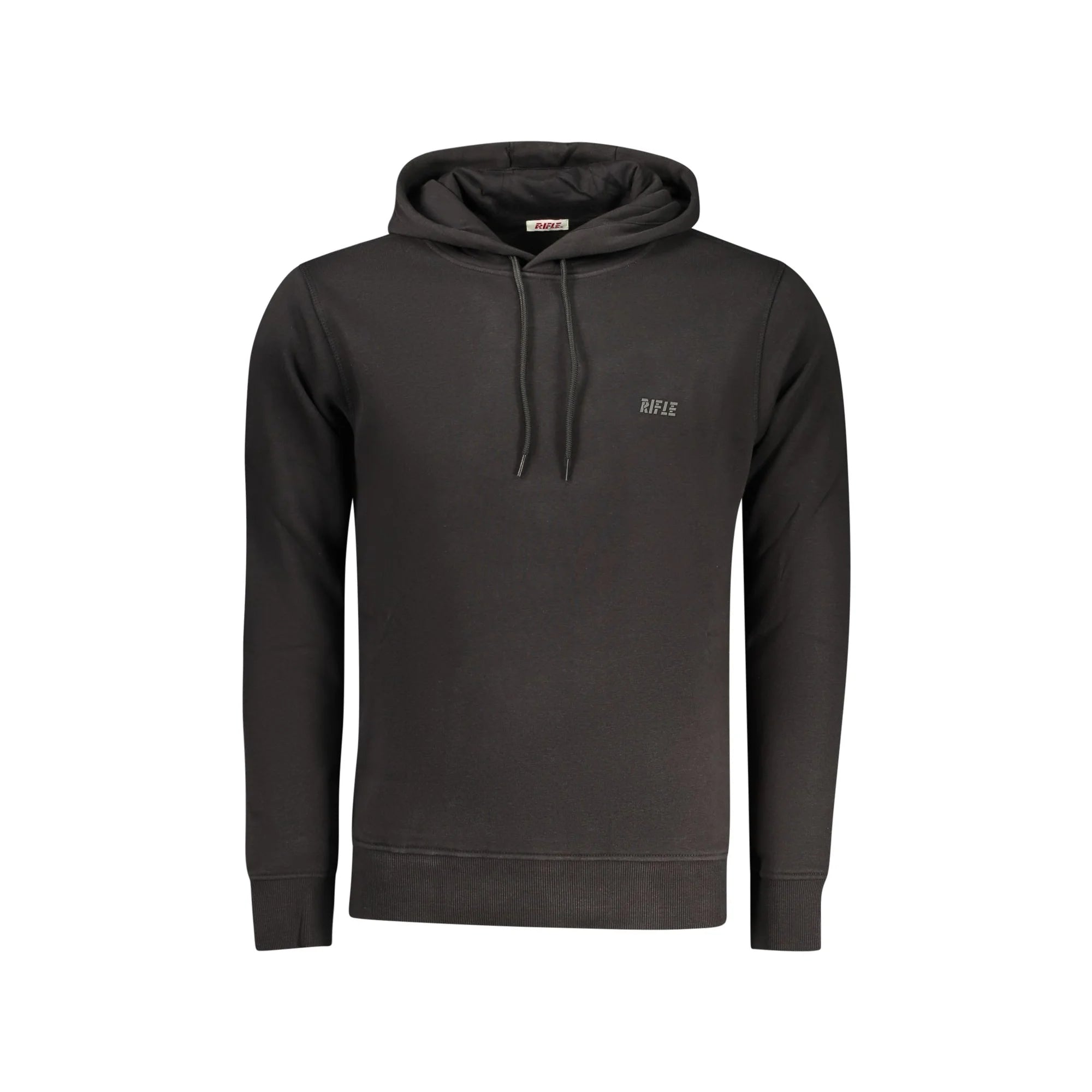 RIFLE FELPA SENZA ZIP UOMO NERO