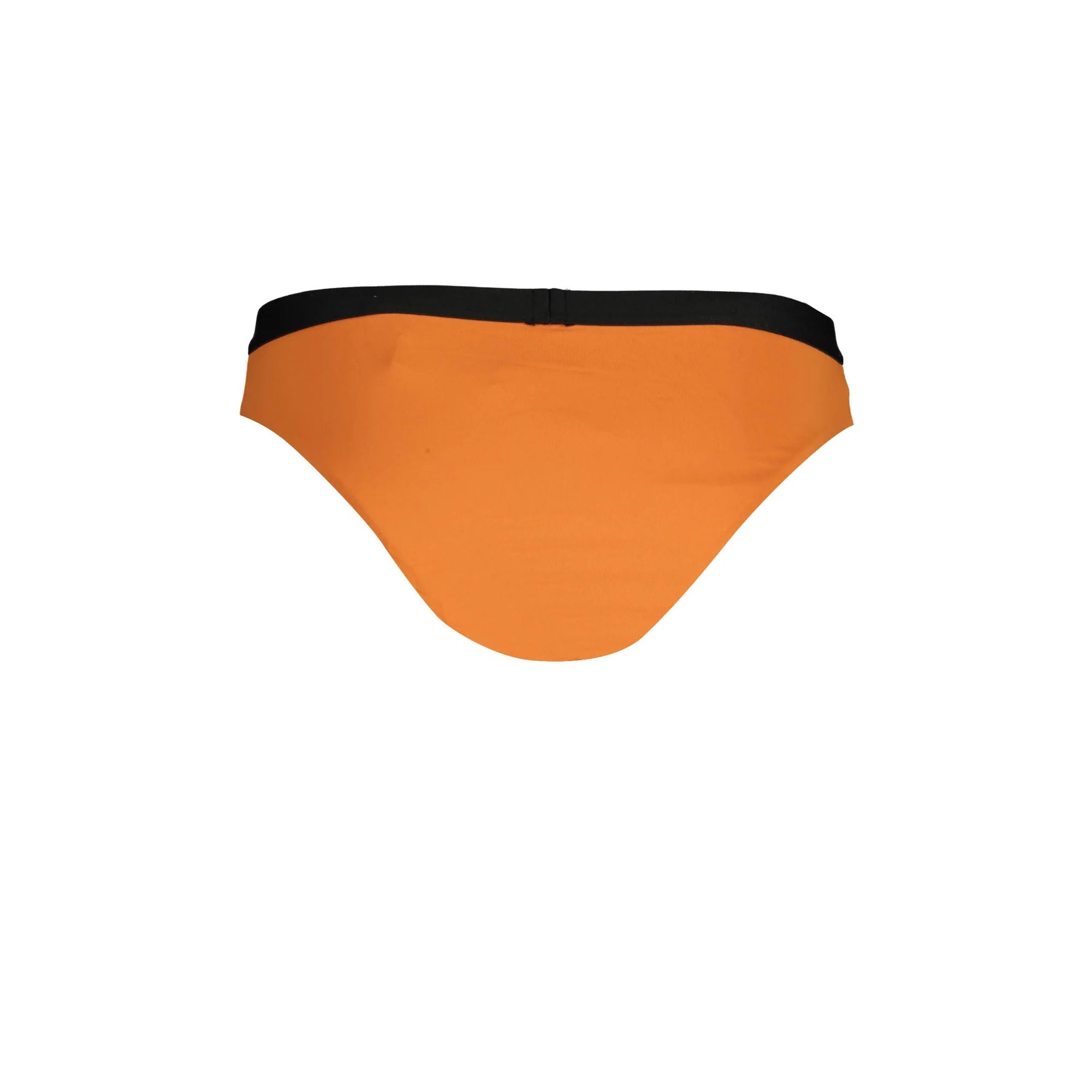 Karl Lagerfeld Beachwear Costume Mare Donna Arancione Logo - vista 2