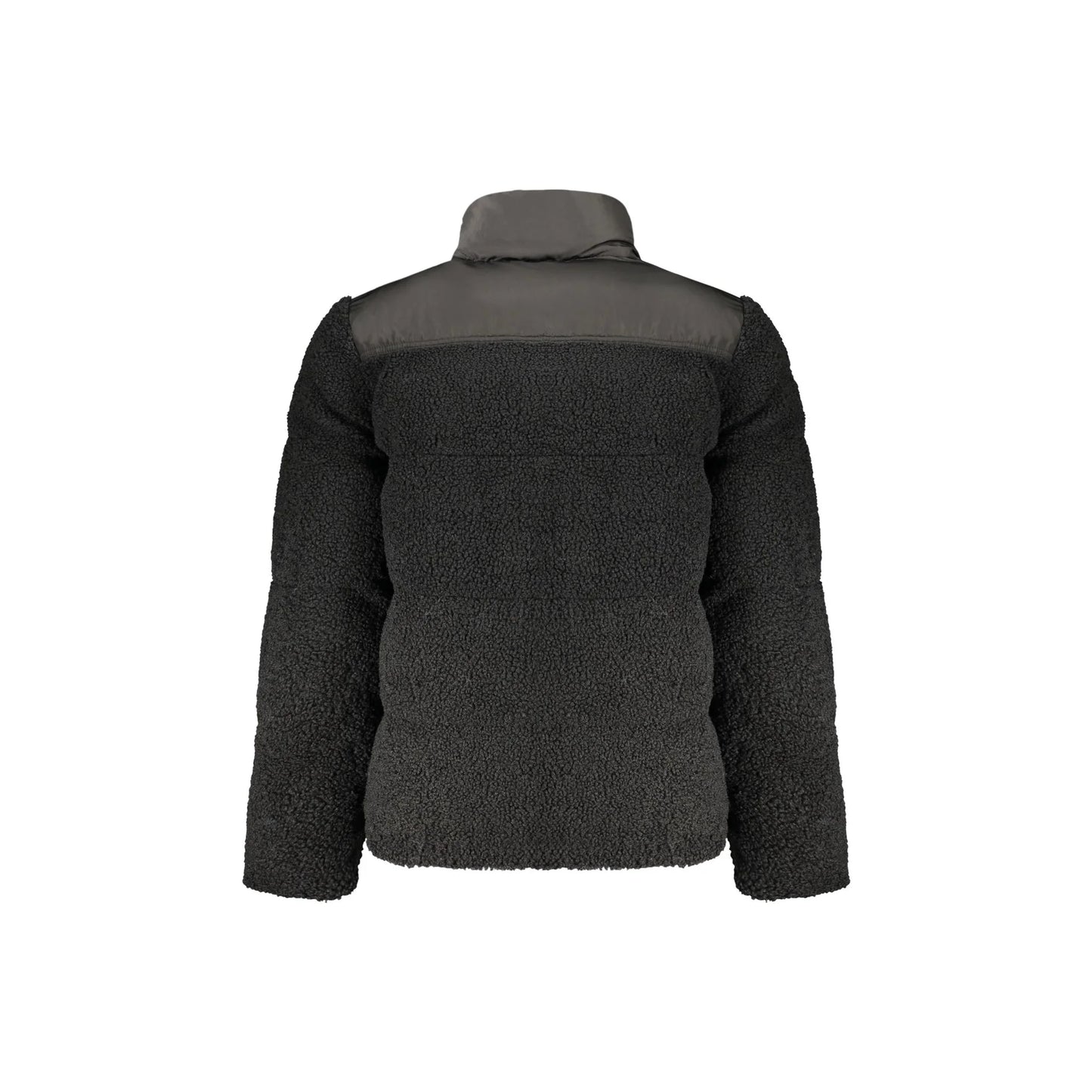 Rifle Giubbotto Maniche Lunghe Uomo Nero Zip Logo Giubbotti e Giacche - vista 2