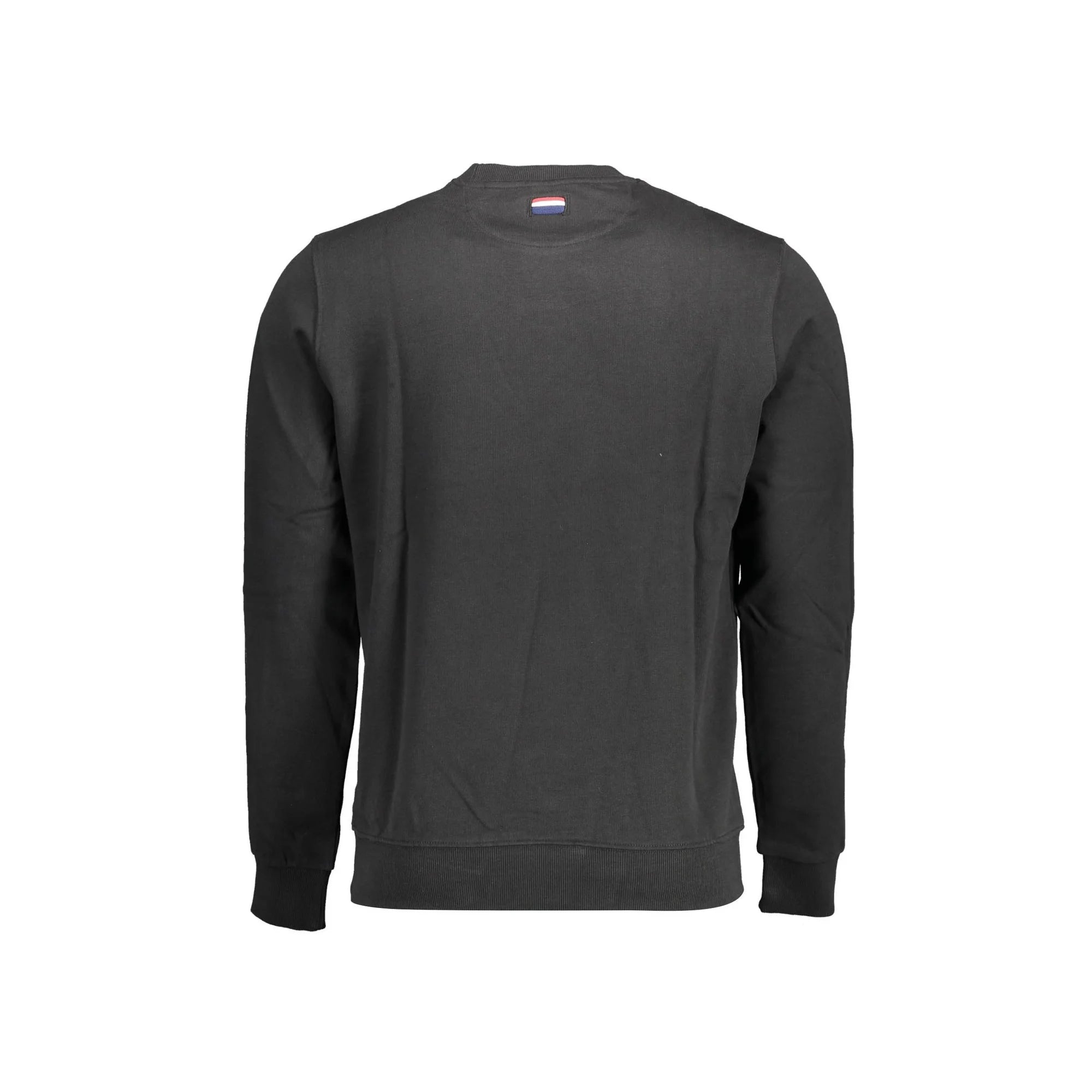 U.S. POLO FELPA SENZA ZIP UOMO NERO