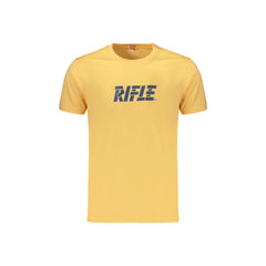 Rifle T-Shirt Maniche Corte Uomo Arancione Stampa