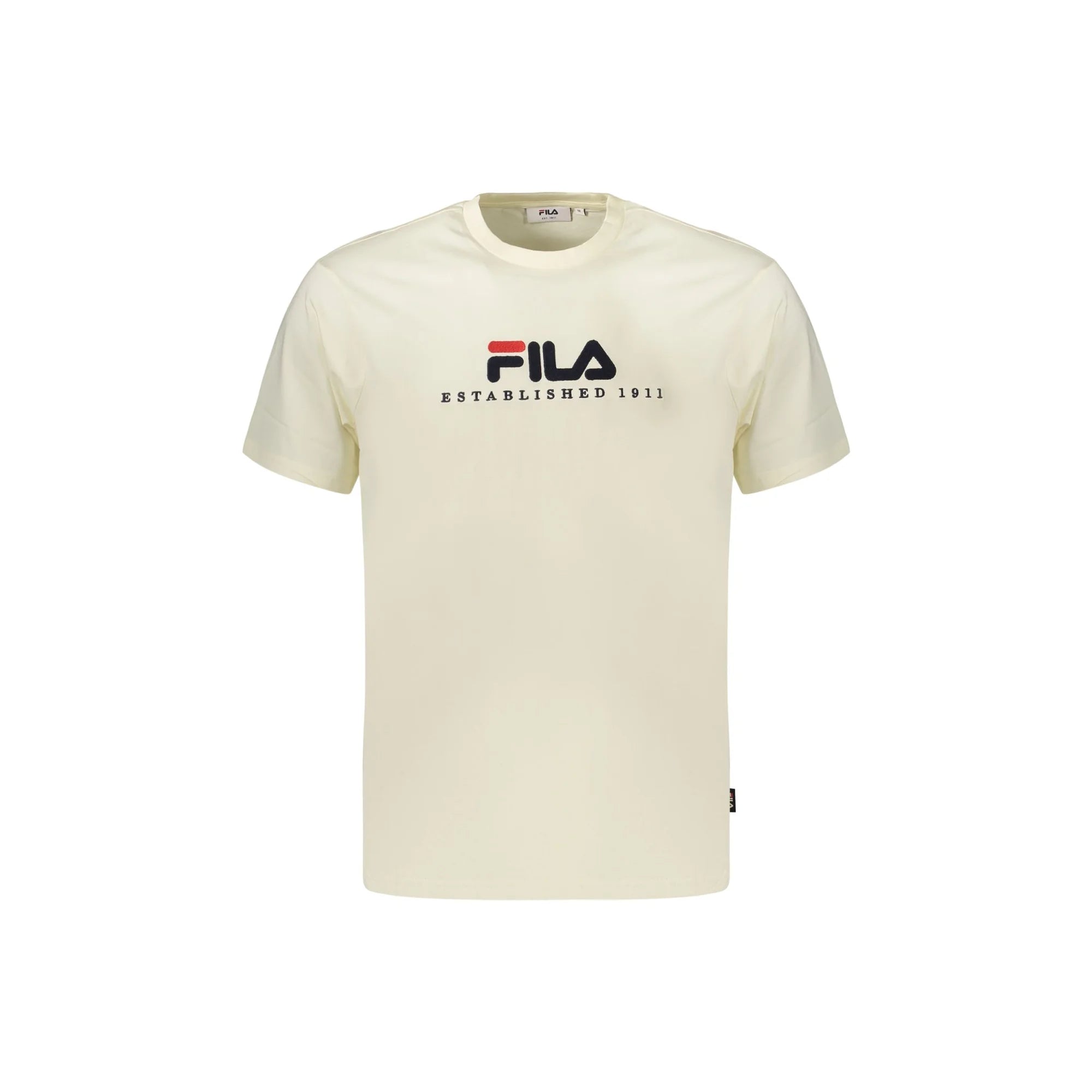 FILA T-SHIRT MANICHE CORTE UOMO BEIGE