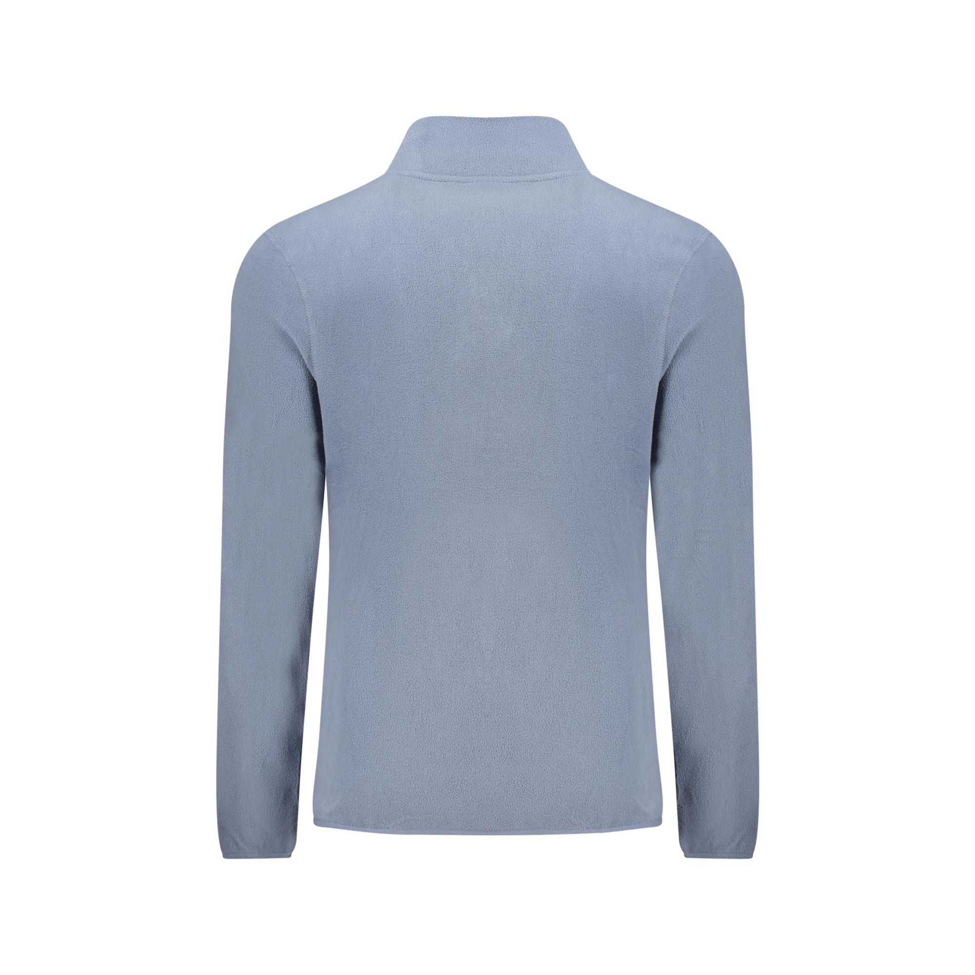 Norway 1963 Felpa Maniche Lunghe con Zip Uomo Blu Applicazione Felpe - vista 2