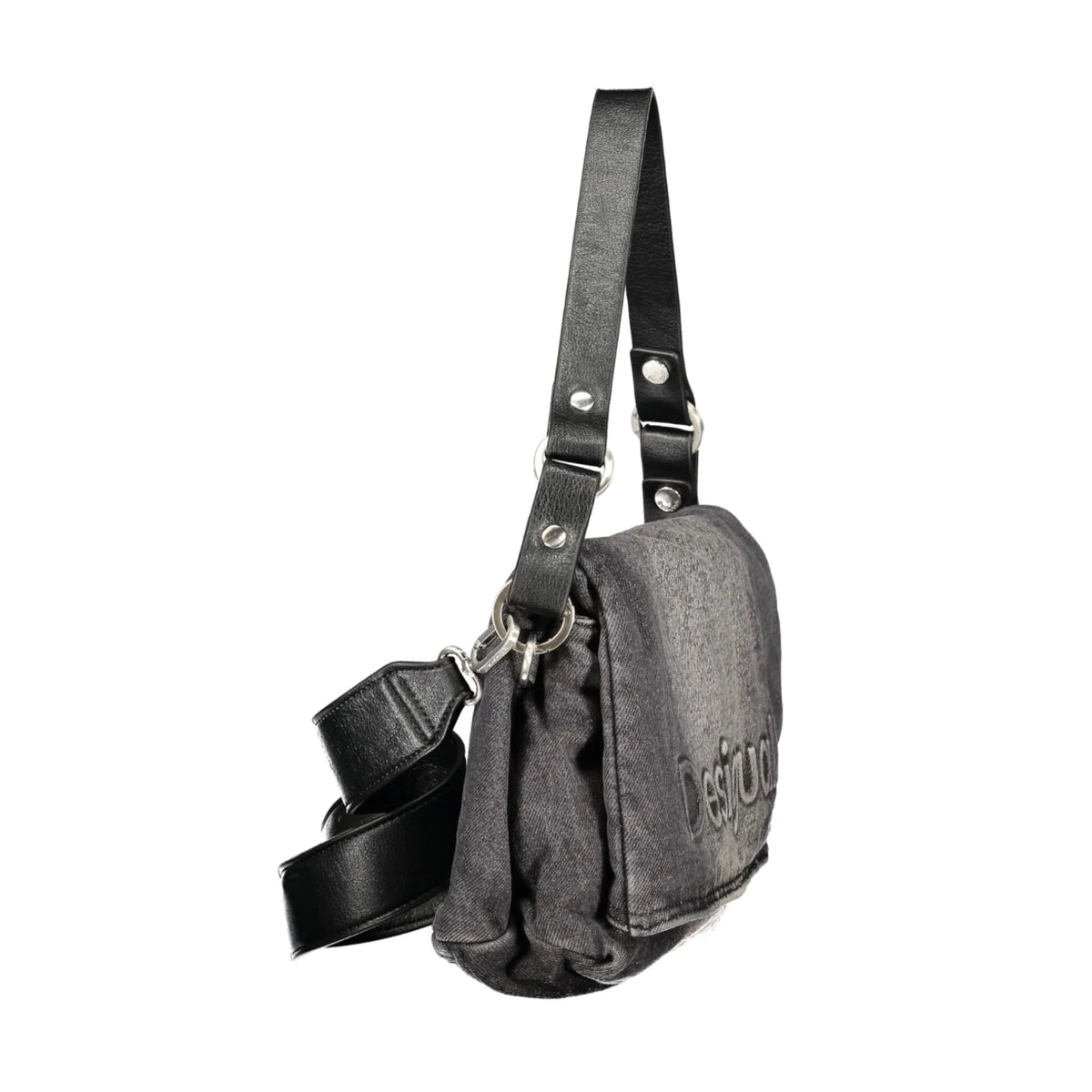 DESIGUAL BORSA DONNA NERO