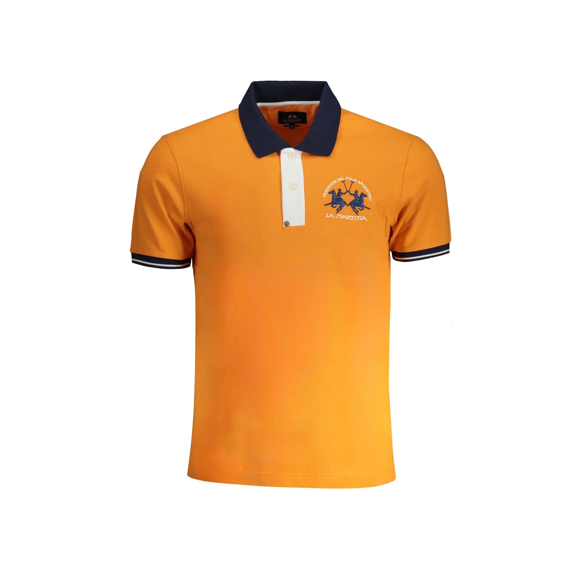 LA MARTINA POLO MANICHE CORTE UOMO ARANCIO