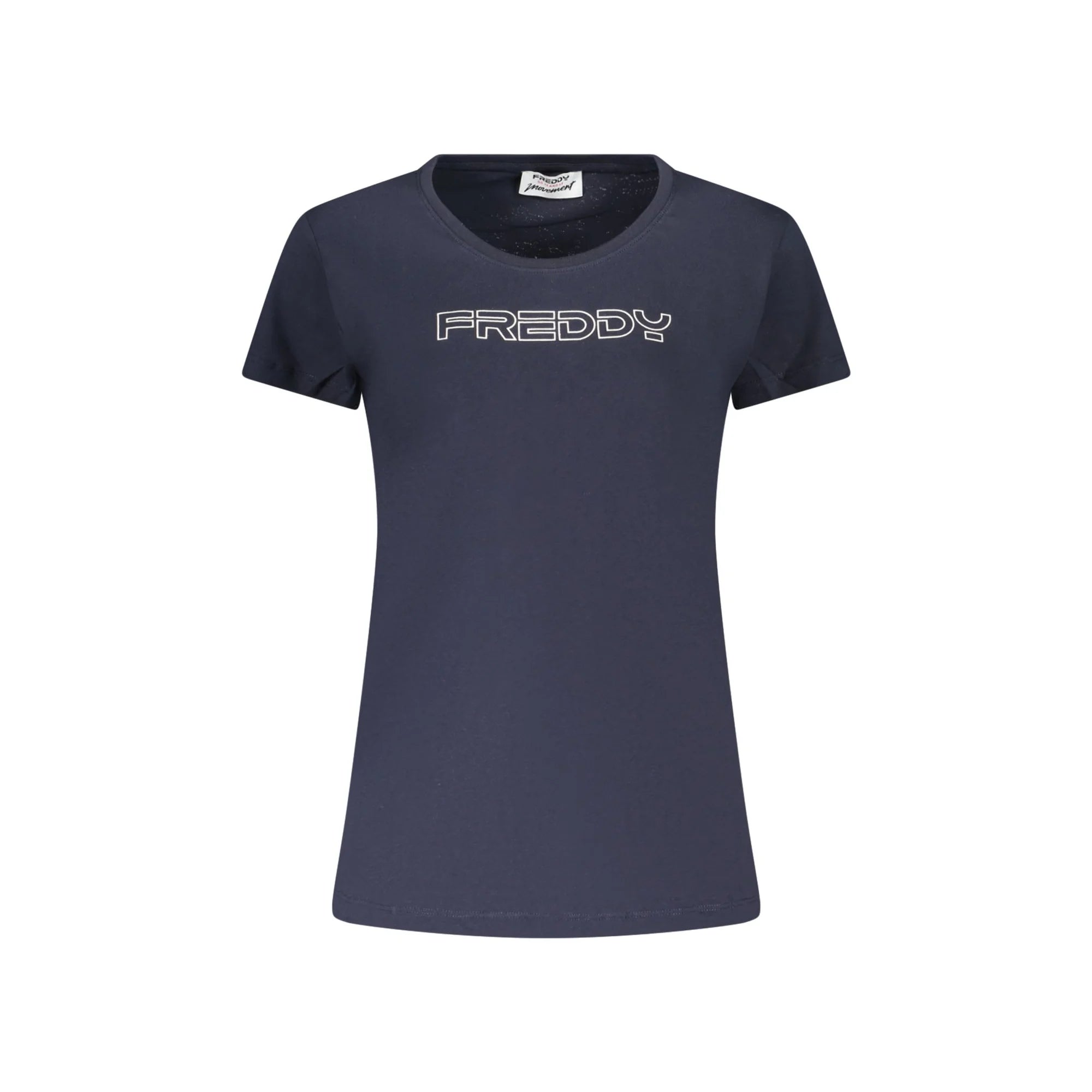 FREDDY T-SHIRT MANICHE CORTE DONNA BLU