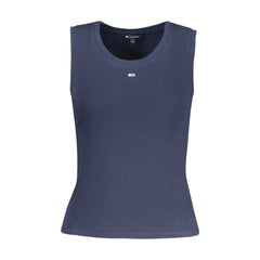 Tommy Hilfiger Camiseta sin mangas Mujer Azul Bordado