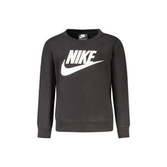 Nike Φούτερ Μακρυμάνικο Unisex Μαύρο Εκτύπωση Λογότυπο