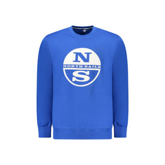 North Sails Felpa Maniche Lunghe Uomo Blu Stampa