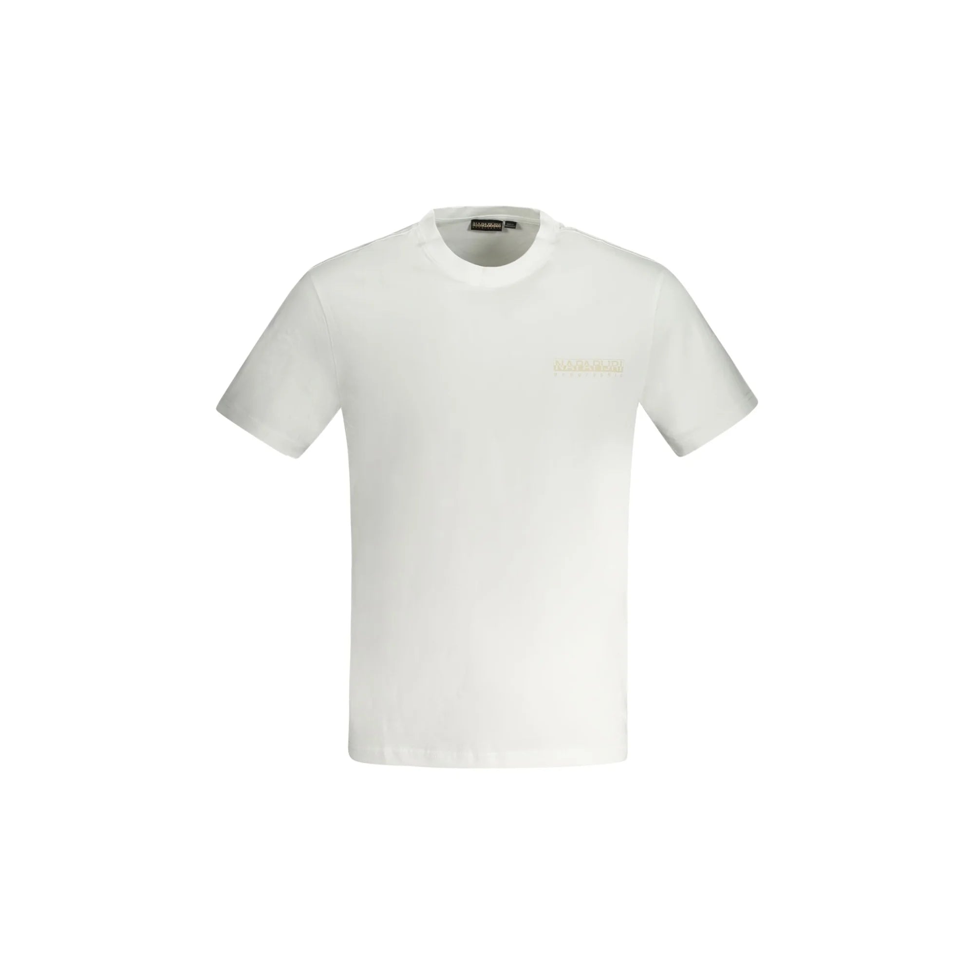 NAPAPIJRI T-SHIRT MANICHE CORTE UOMO BIANCO