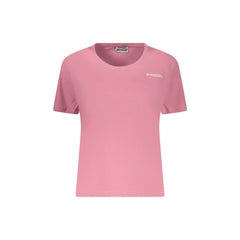 Freddy T-shirt Krótki Rękaw Damska Różowy Z Nadrukiem
