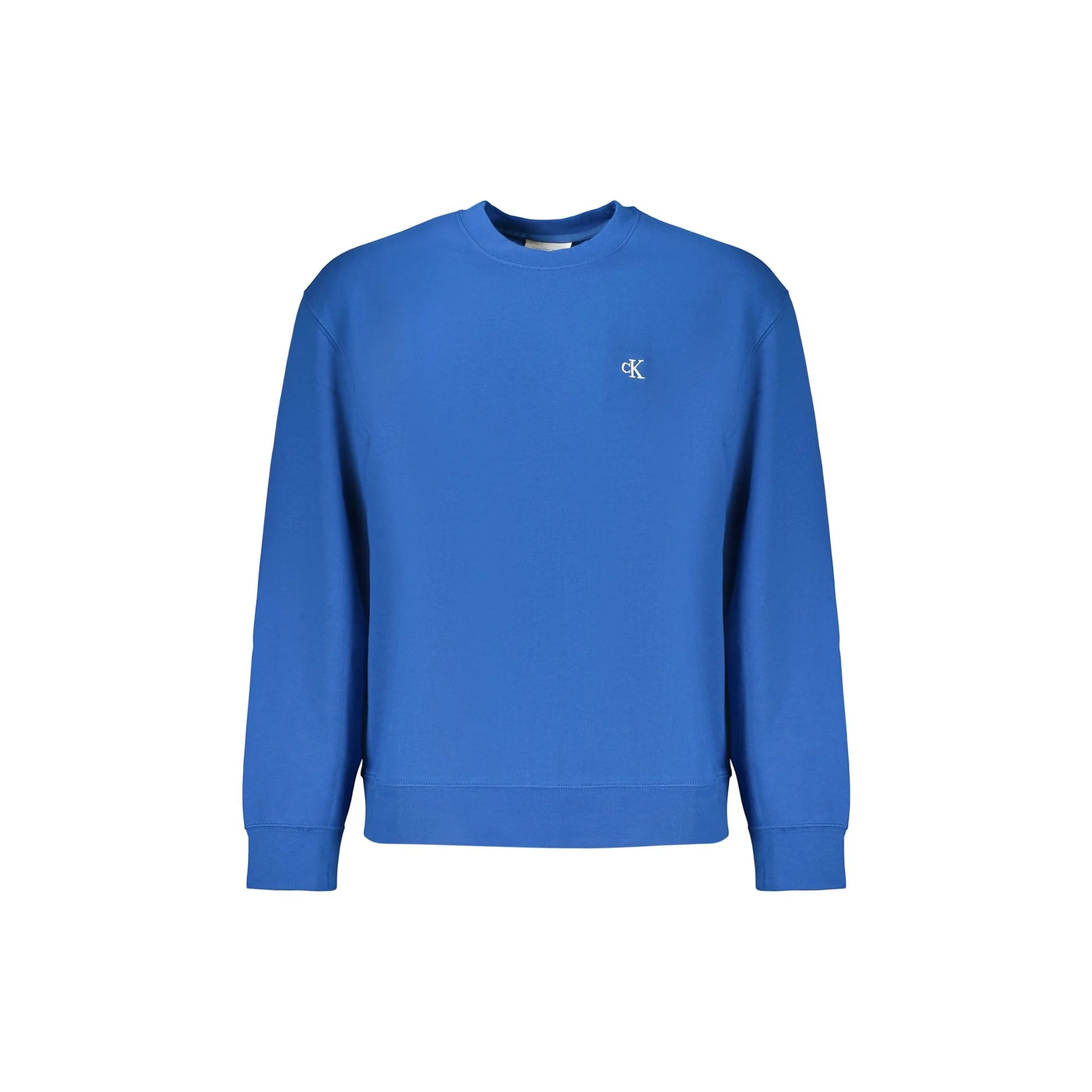 CALVIN KLEIN FELPA SENZA ZIP UOMO BLU