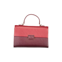 Valentino Bags Τσάντα Χιαστί Γυναίκα Κόκκινη Κλείσιμο με Κουμπί Λογότυπο