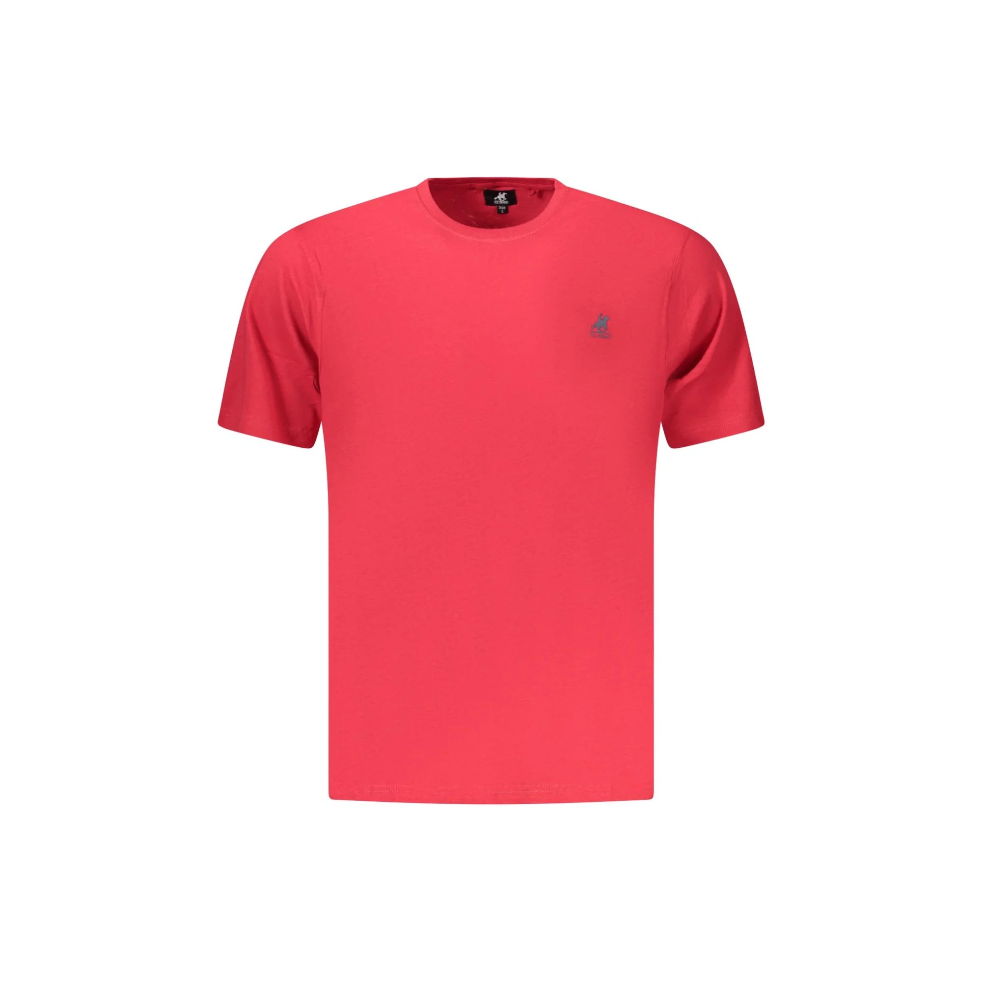 U.S. GRAND T-SHIRT MANICHE CORTE UOMO ROSSO