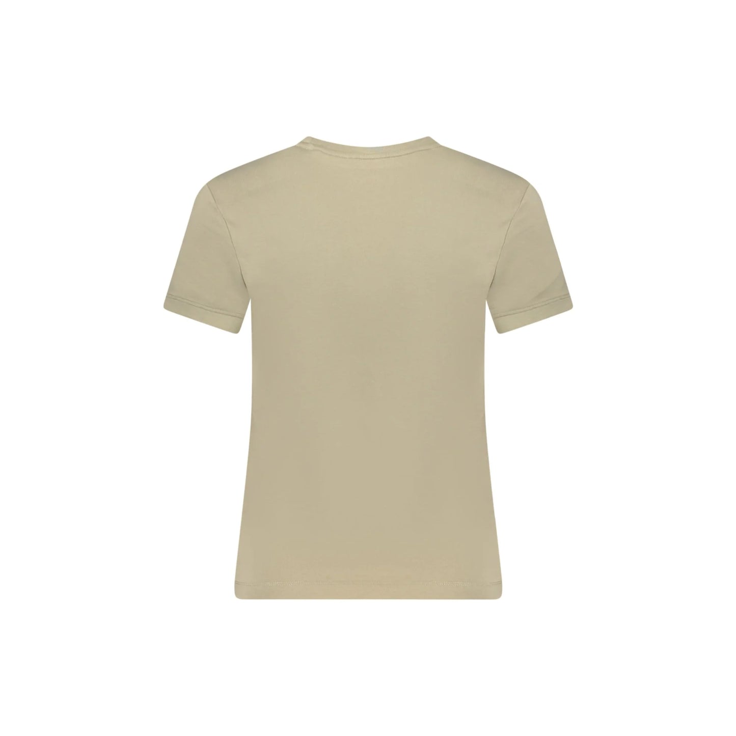 Guess Jeans T-Shirt Maniche Corte Donna beige Logo - vista 2