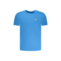 Aeronautica Militare T-Shirt Maniche Corte Uomo Azzurra Stampa