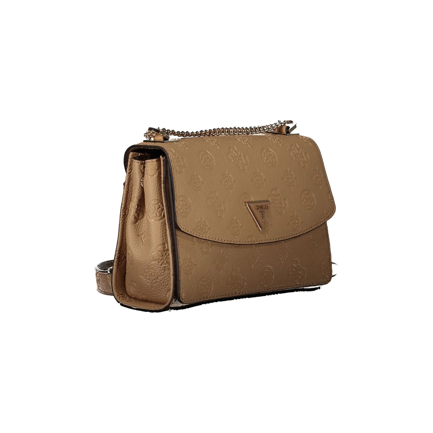 Guess Jeans Borsa a Tracolla Donna beige Dettagli a Contrasto Borse - vista 3