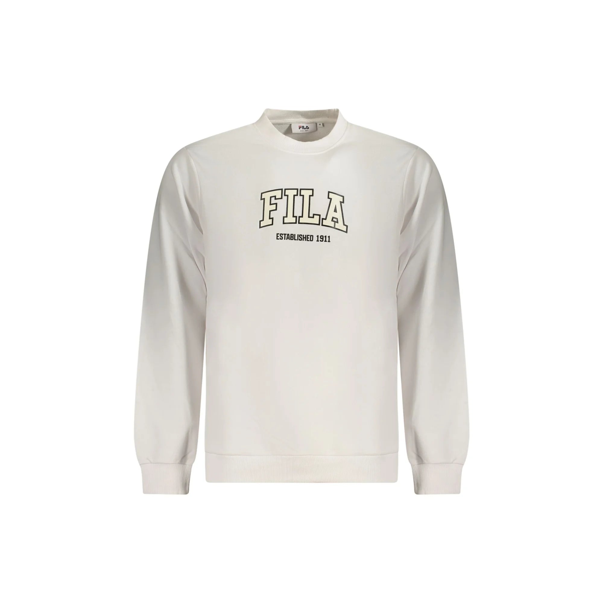 FILA FELPA SENZA ZIP UOMO BIANCO