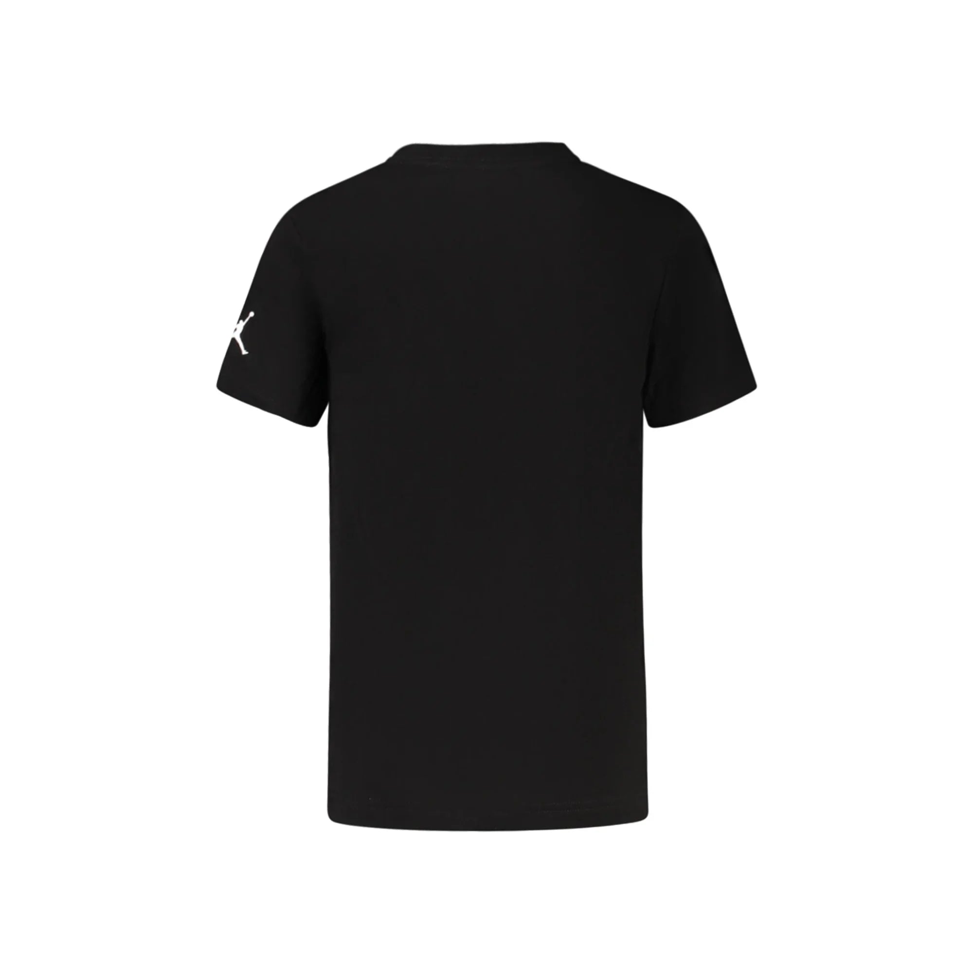 JORDAN T-SHIRT MANICHE CORTE BAMBINO NERO