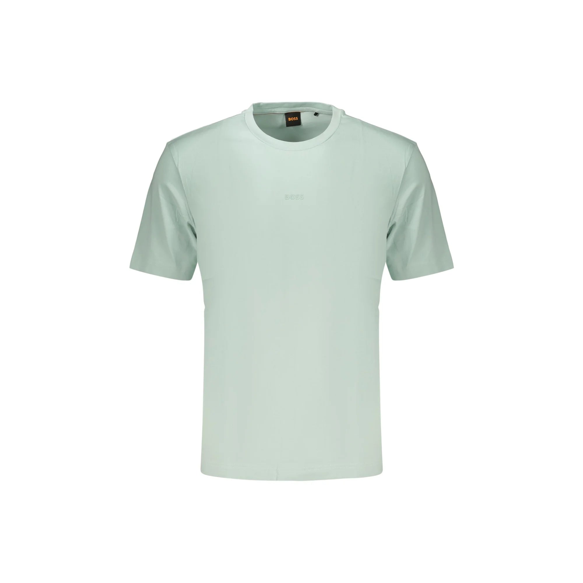 BOSS T-SHIRT MANICHE CORTE UOMO VERDE