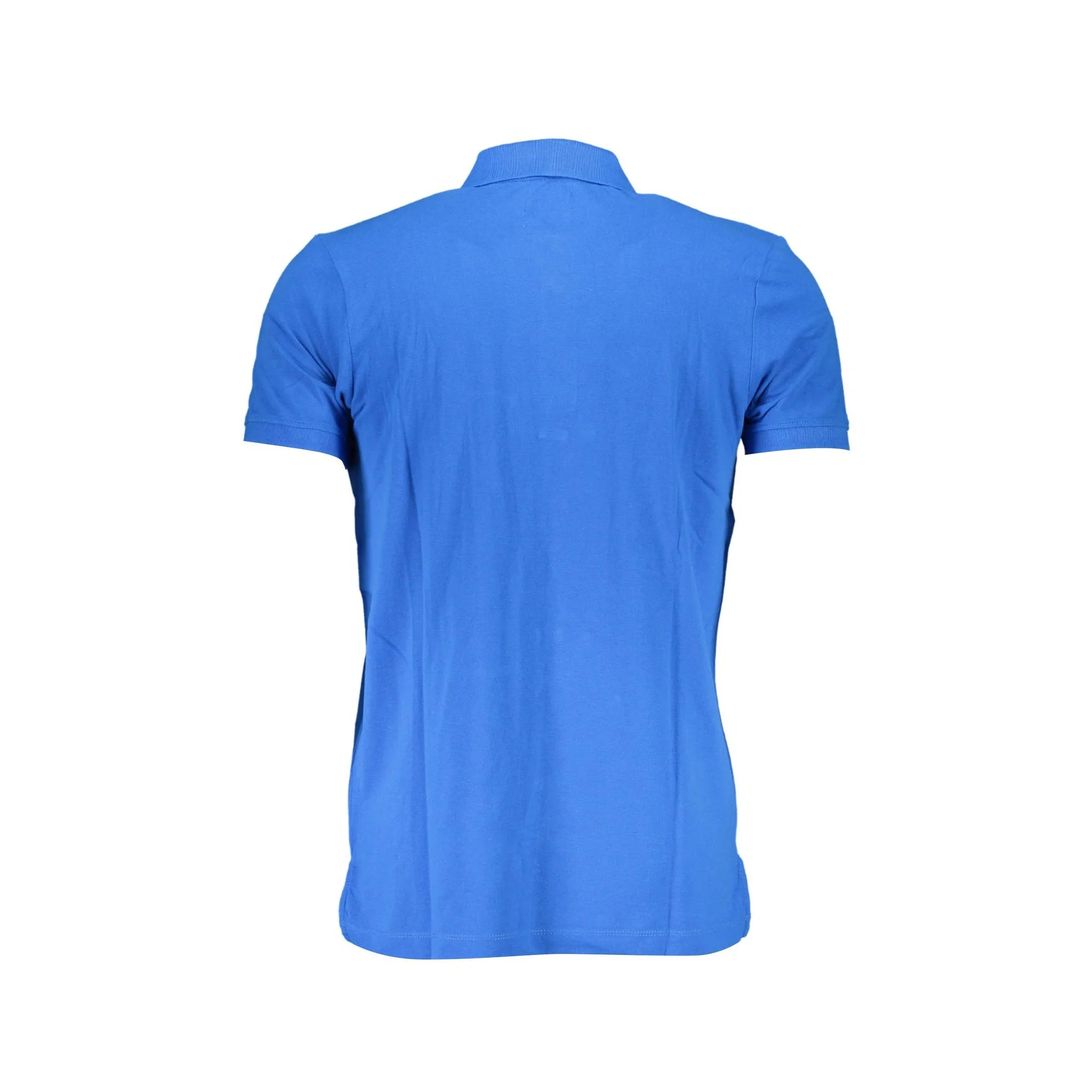 Gian Marco Venturi Polo Maniche Corte Uomo Blu Logo - vista 2