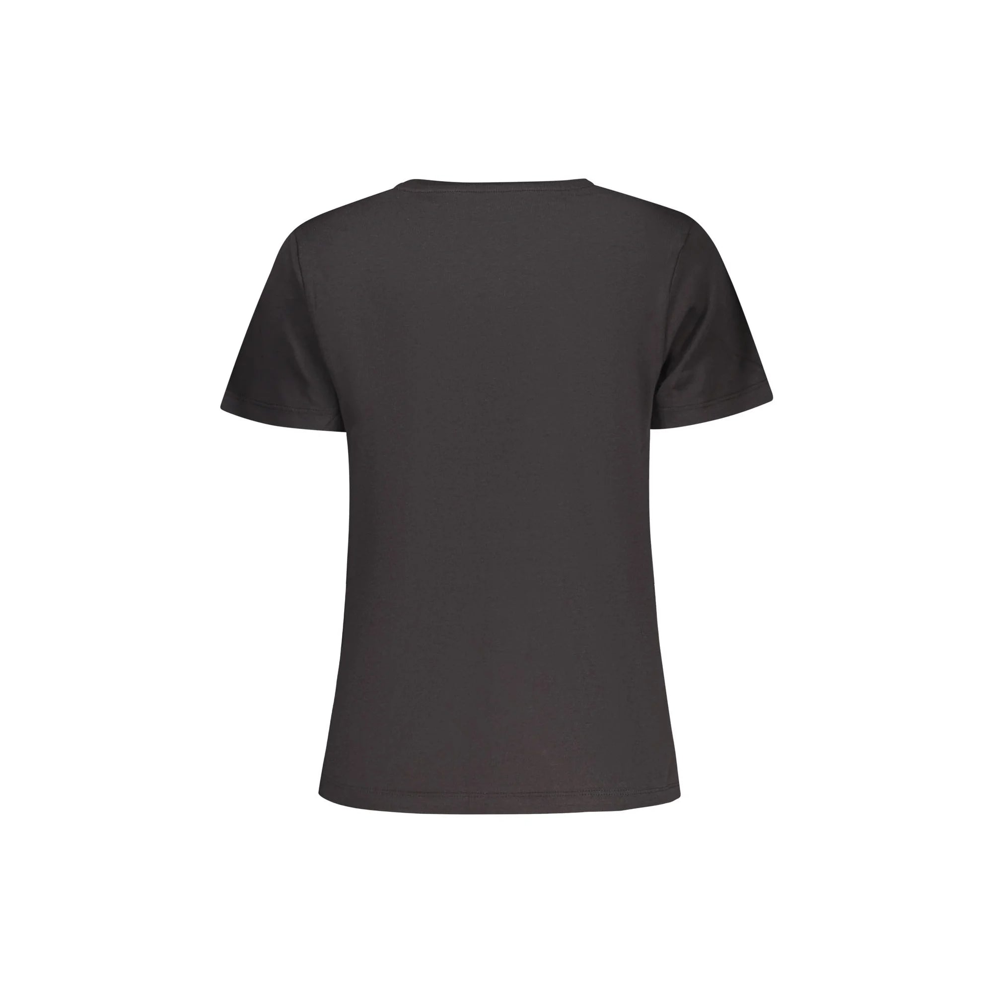 Pepe Jeans T-Shirt Maniche Corte Donna Nera Applicazioni Strass e Borchie nero - vista 2