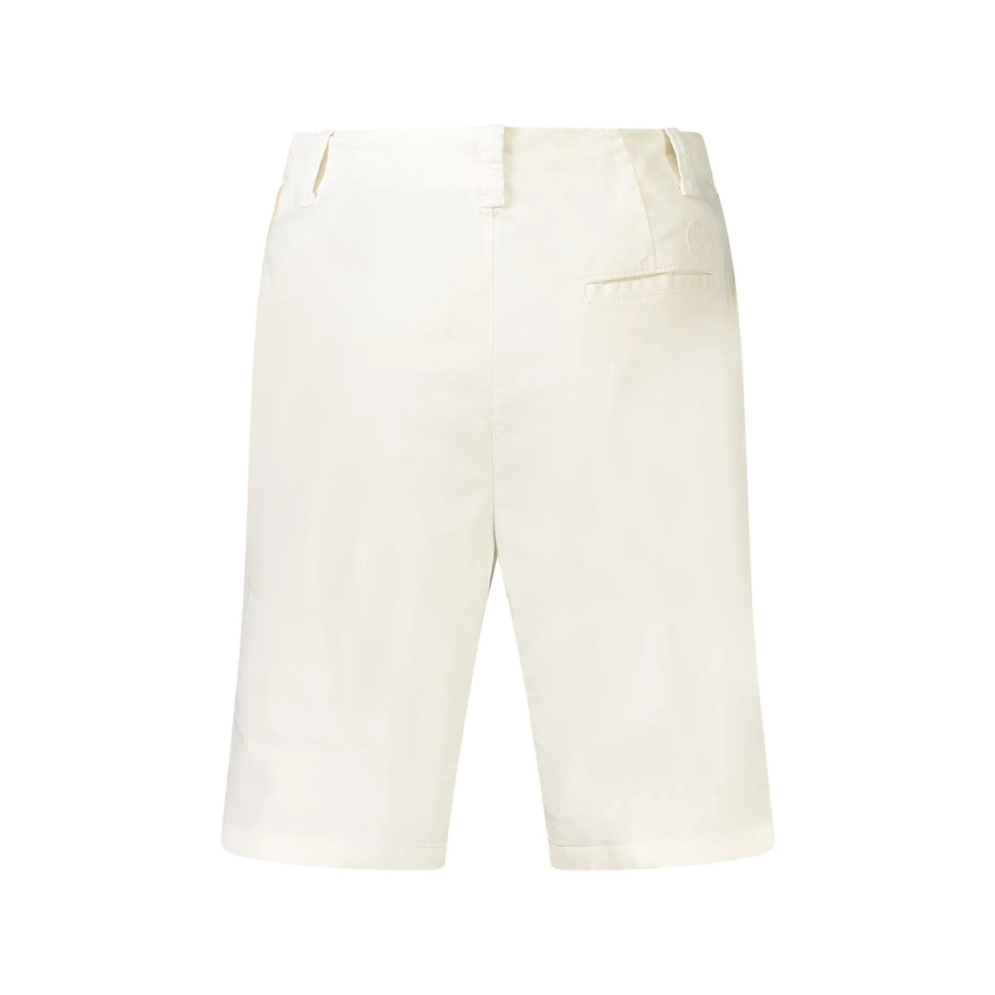 North Sails Short Donna Bianco Logo Pantaloni - vista 2