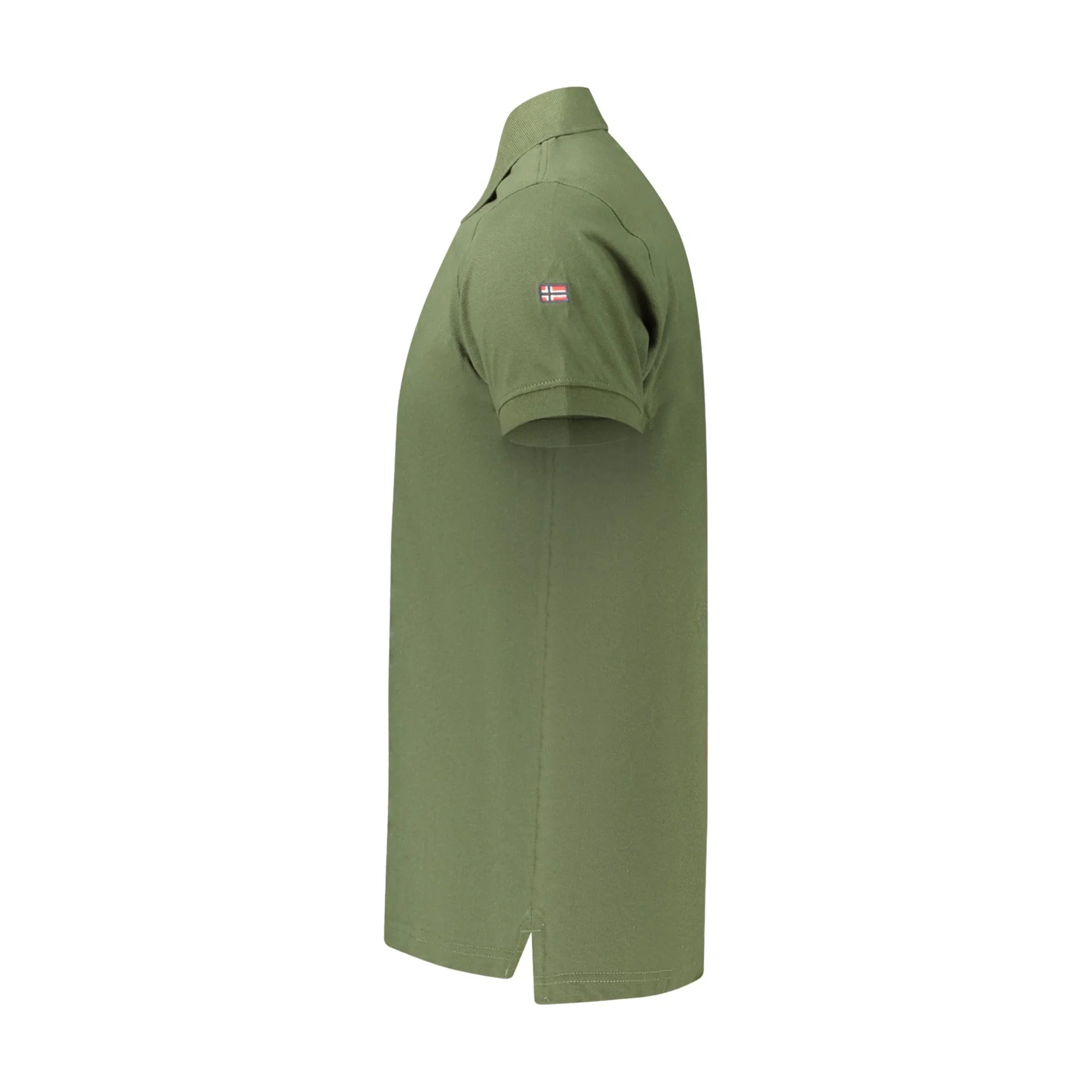 NORWAY 1963 POLO MANICHE CORTE UOMO VERDE