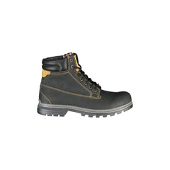 CARRERA Bottines Homme Noires avec Lacets et Détails Contrastés