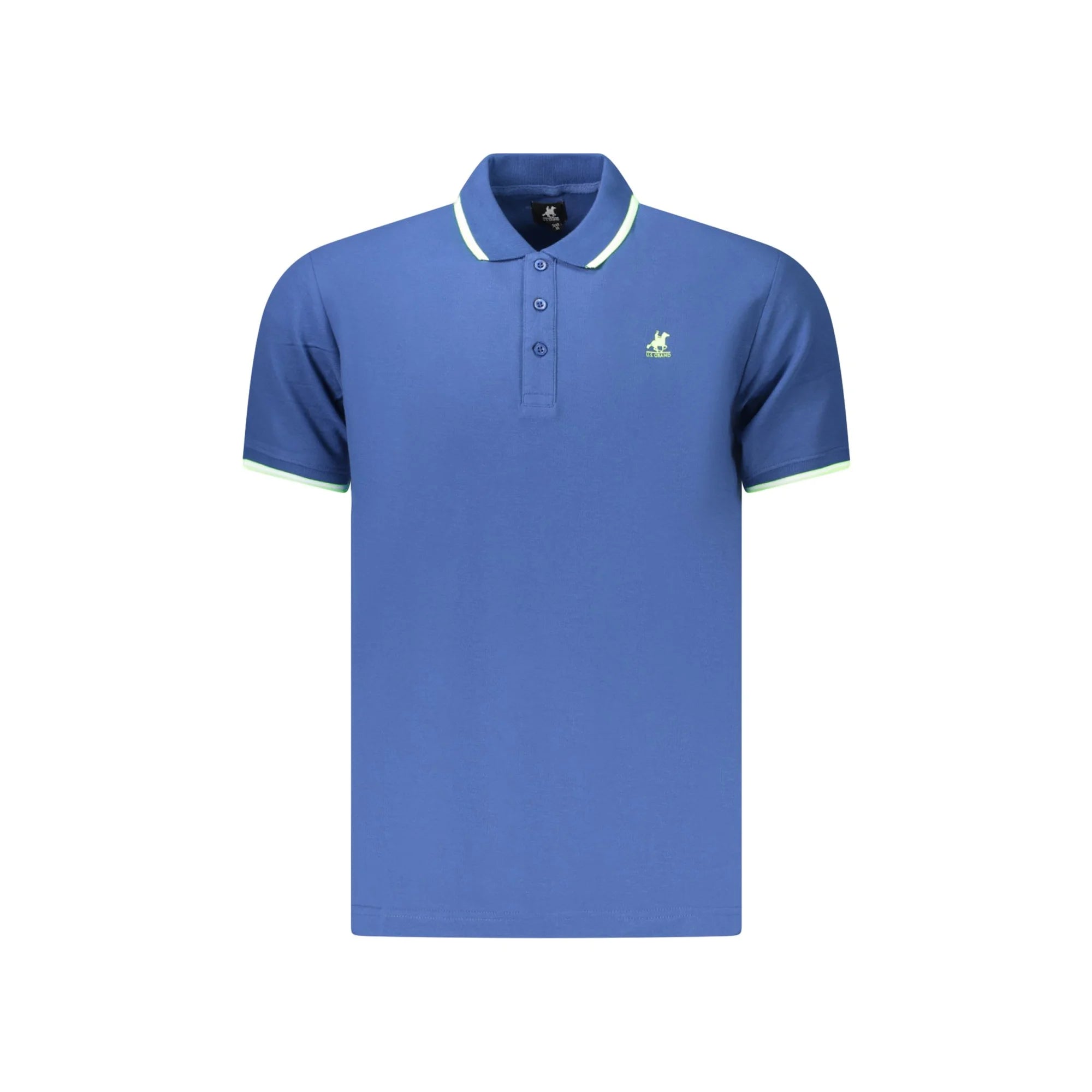 U.S. GRAND POLO MANICHE CORTE UOMO BLU