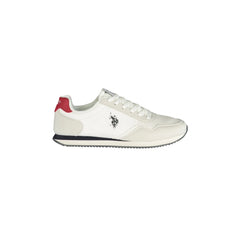 U.S. Polo Assn. αθλητικά παπούτσια Ανδρικά Λευκά Εκτύπωση Λογότυπο