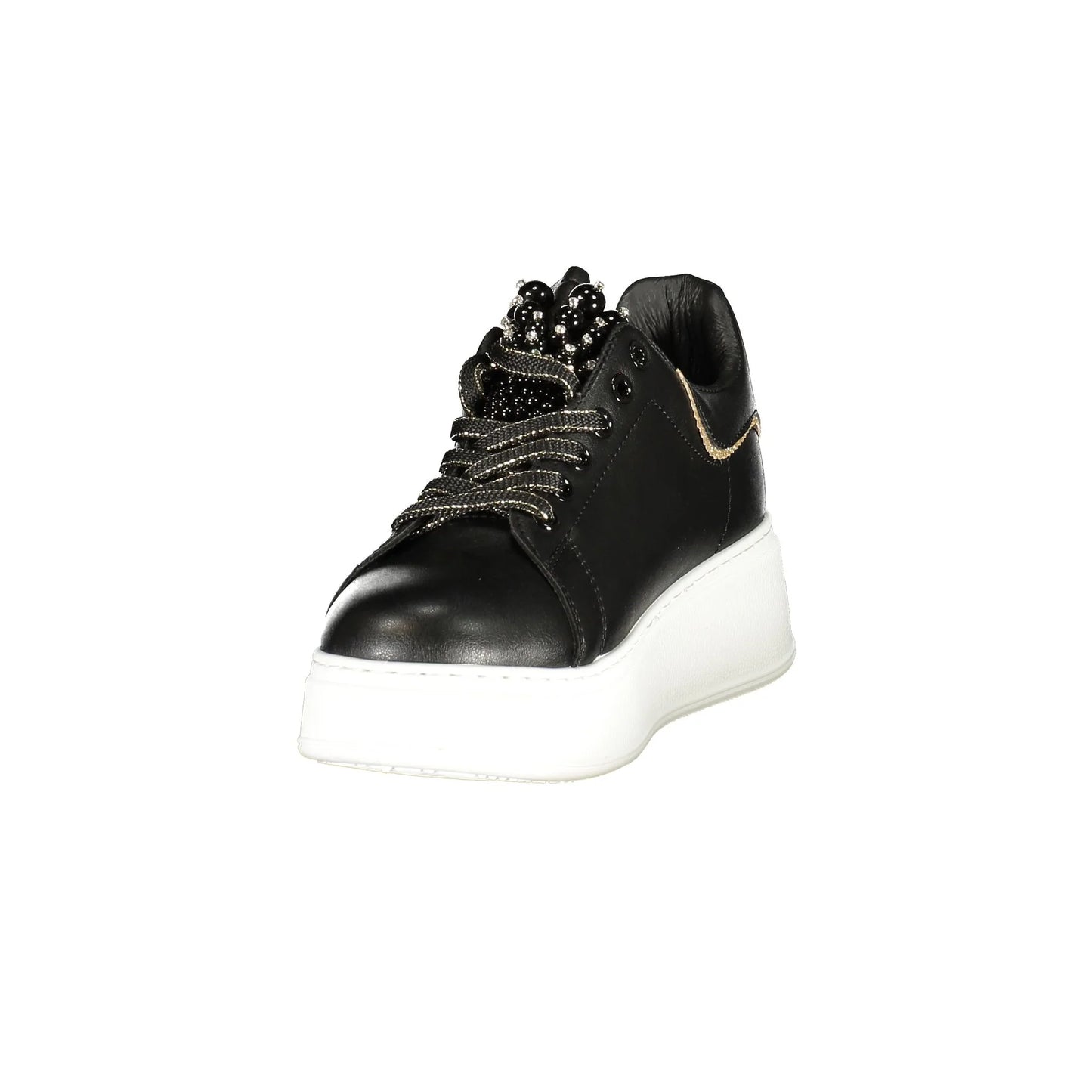 Laura Biagiotti Sneakers Donna Nere Ricamo nero - vista 3