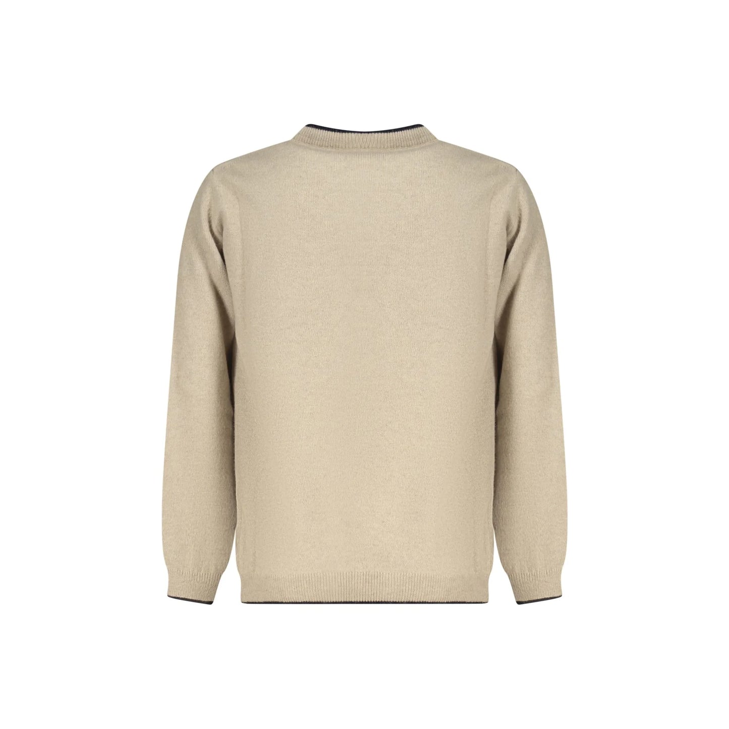 North Sails Maglione Bambino Beige Girocollo Lana Cachemire Logo Maglie unisex - vista 2