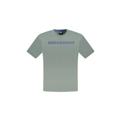 North Sails T-Shirt Maniche Corte Uomo Verde Stampa