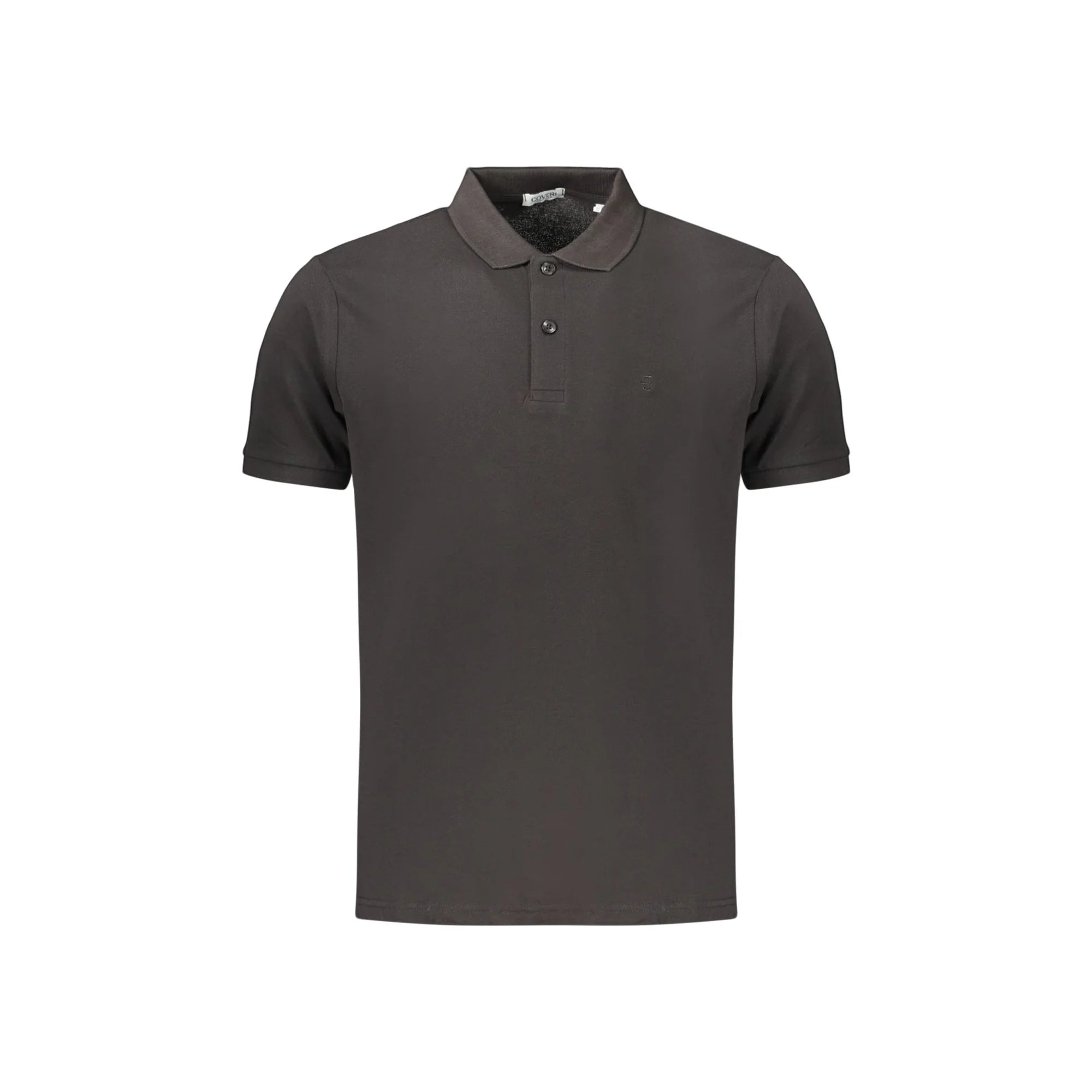 COVERI MOVING POLO MANICHE CORTE UOMO NERO