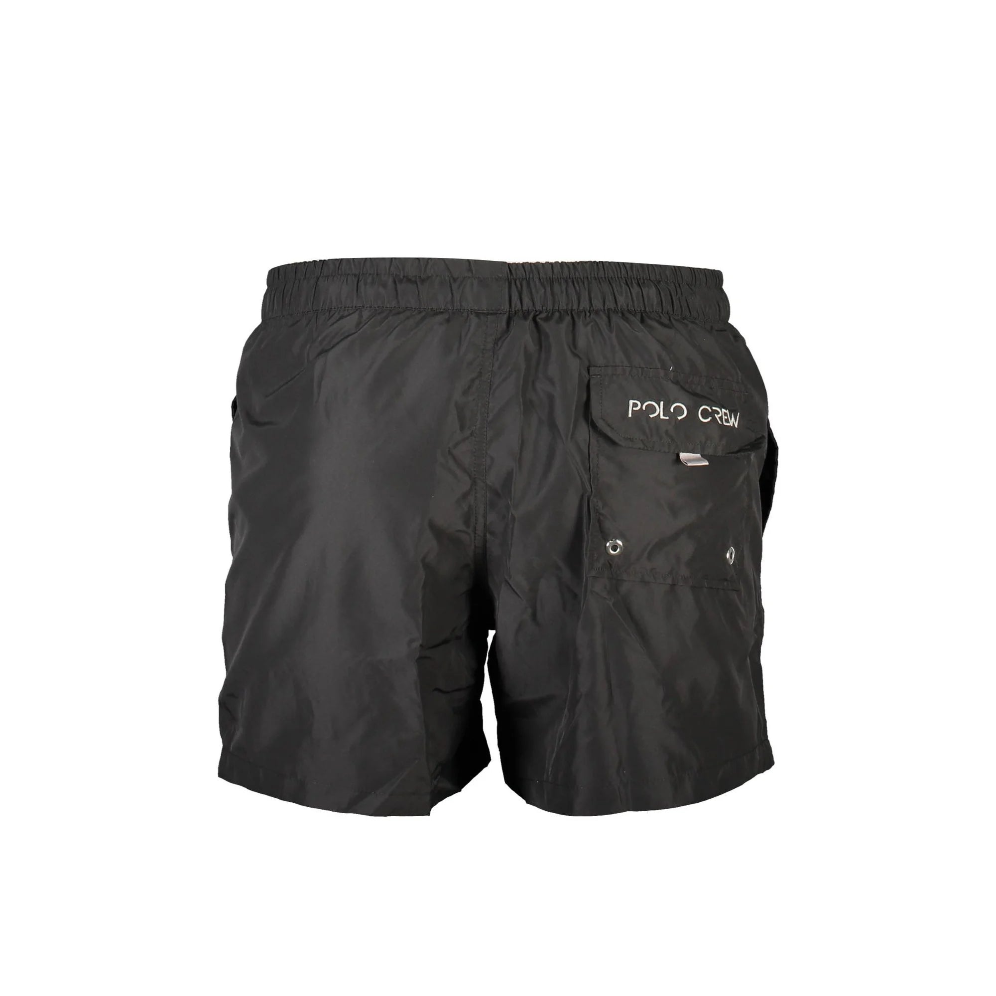 La Martina Costume da Mare Uomo Nero Ricamo - vista 2