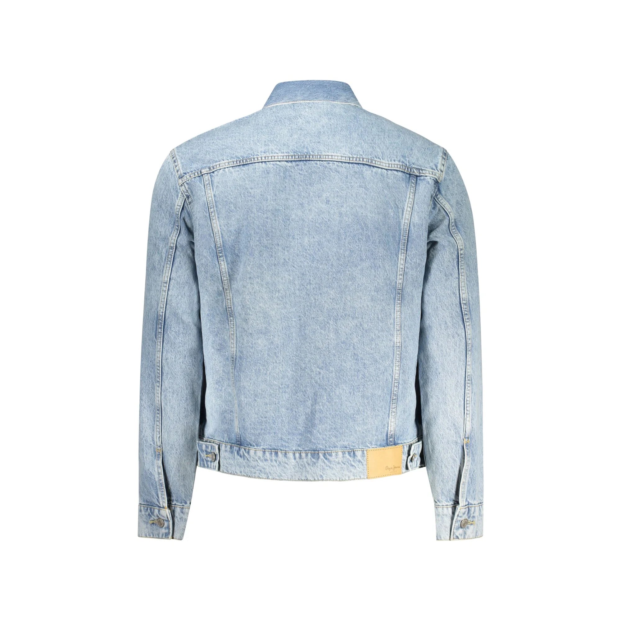 PEPE JEANS GIUBBOTTO IN JEANS UOMO AZZURRO