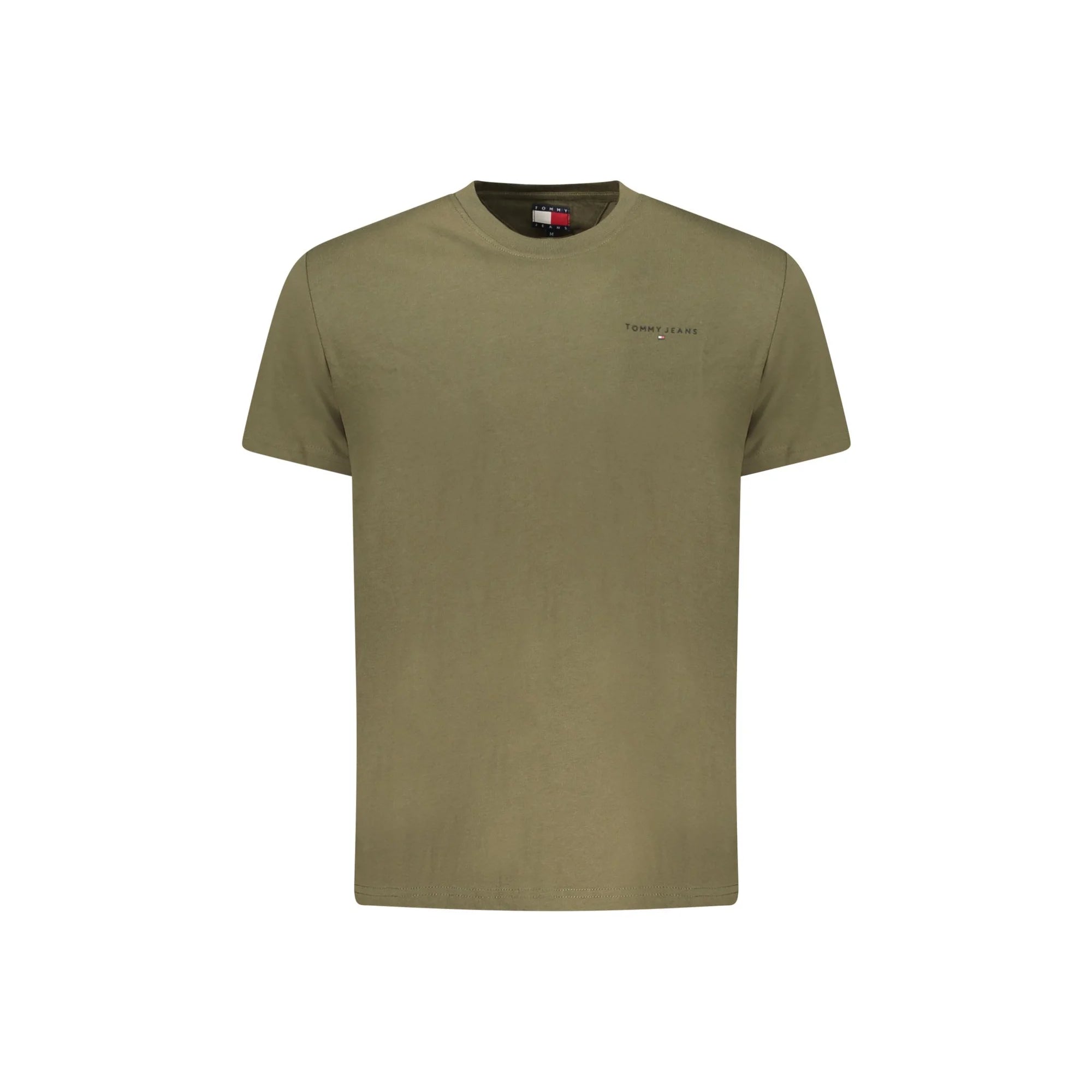 TOMMY HILFIGER T-SHIRT MANICHE CORTE UOMO VERDE