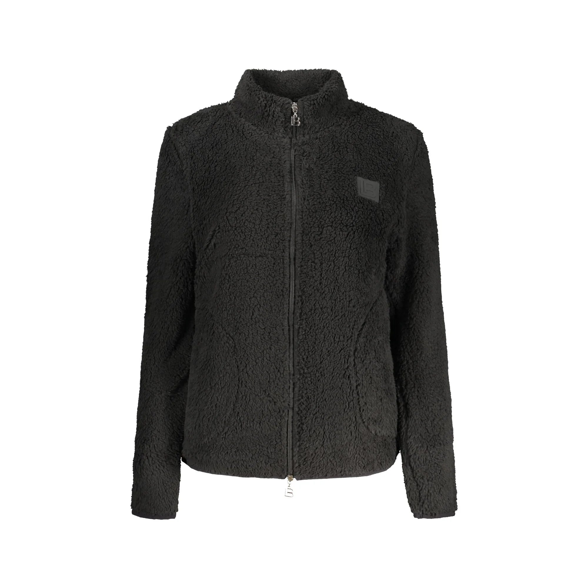 LAURA BIAGIOTTI FELPA CON ZIP DONNA NERO