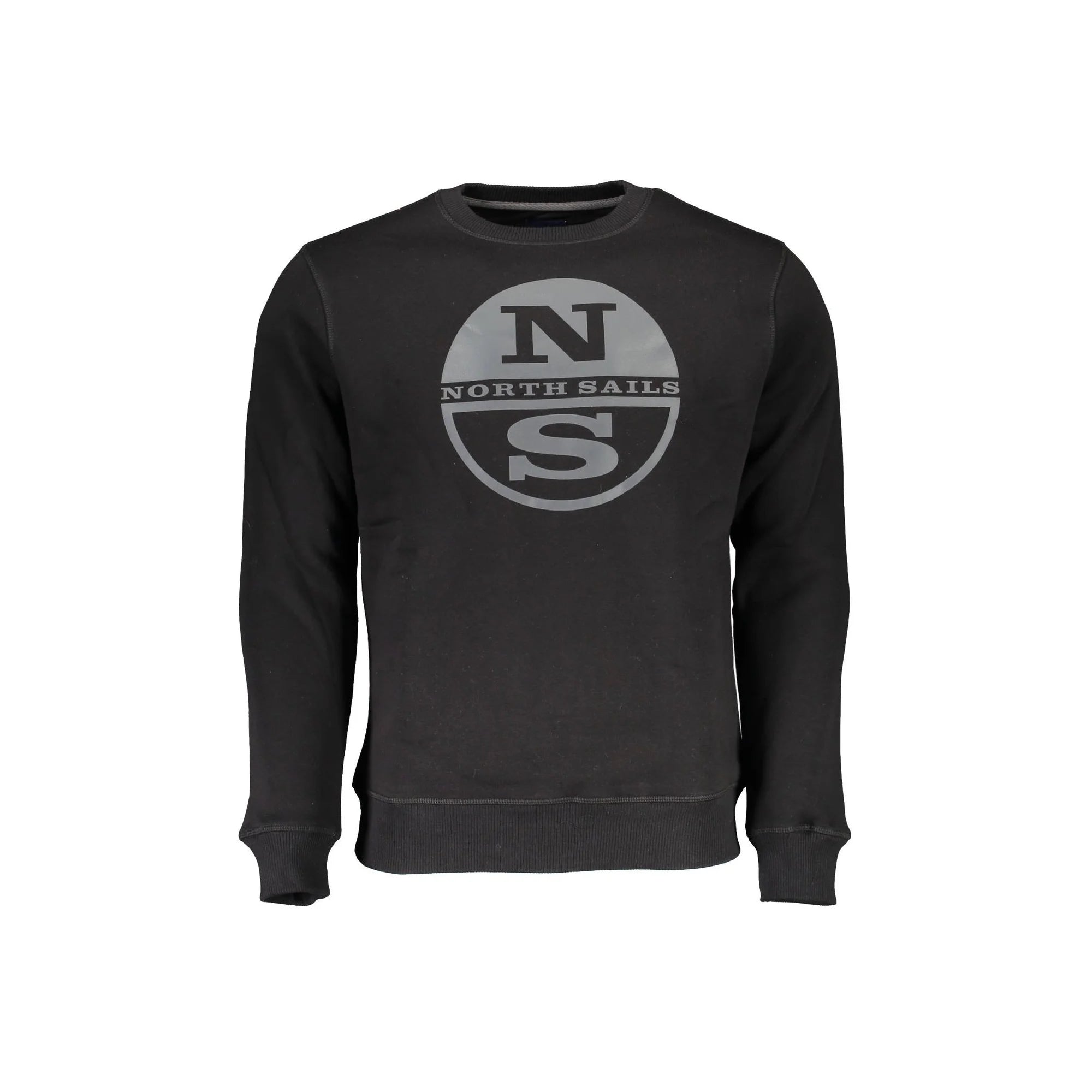 NORTH SAILS FELPA SENZA ZIP UOMO NERO