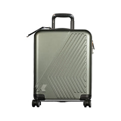 K-Way Borsa Trolley Medio Uomo Verde Stampa