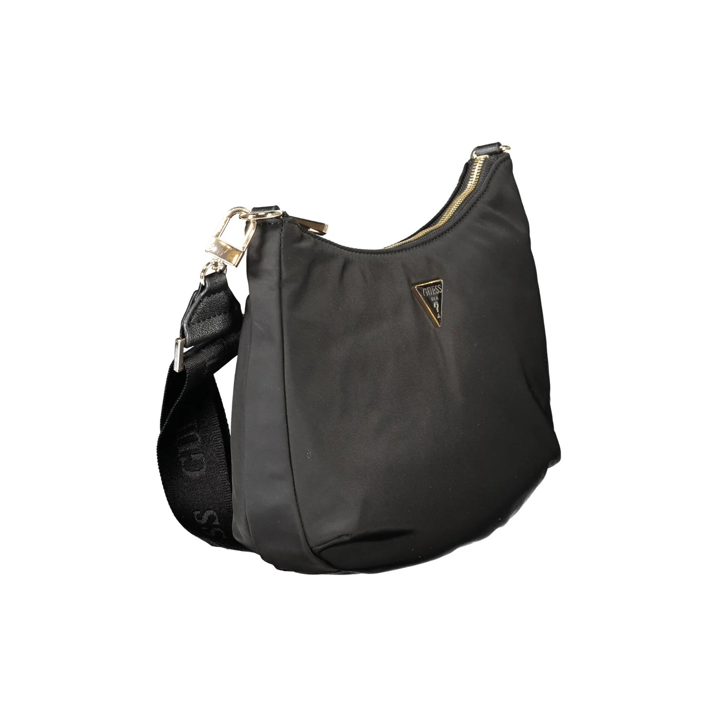 Guess Jeans Borsa a Tracolla Donna Nera Logo Borse nero - vista 3