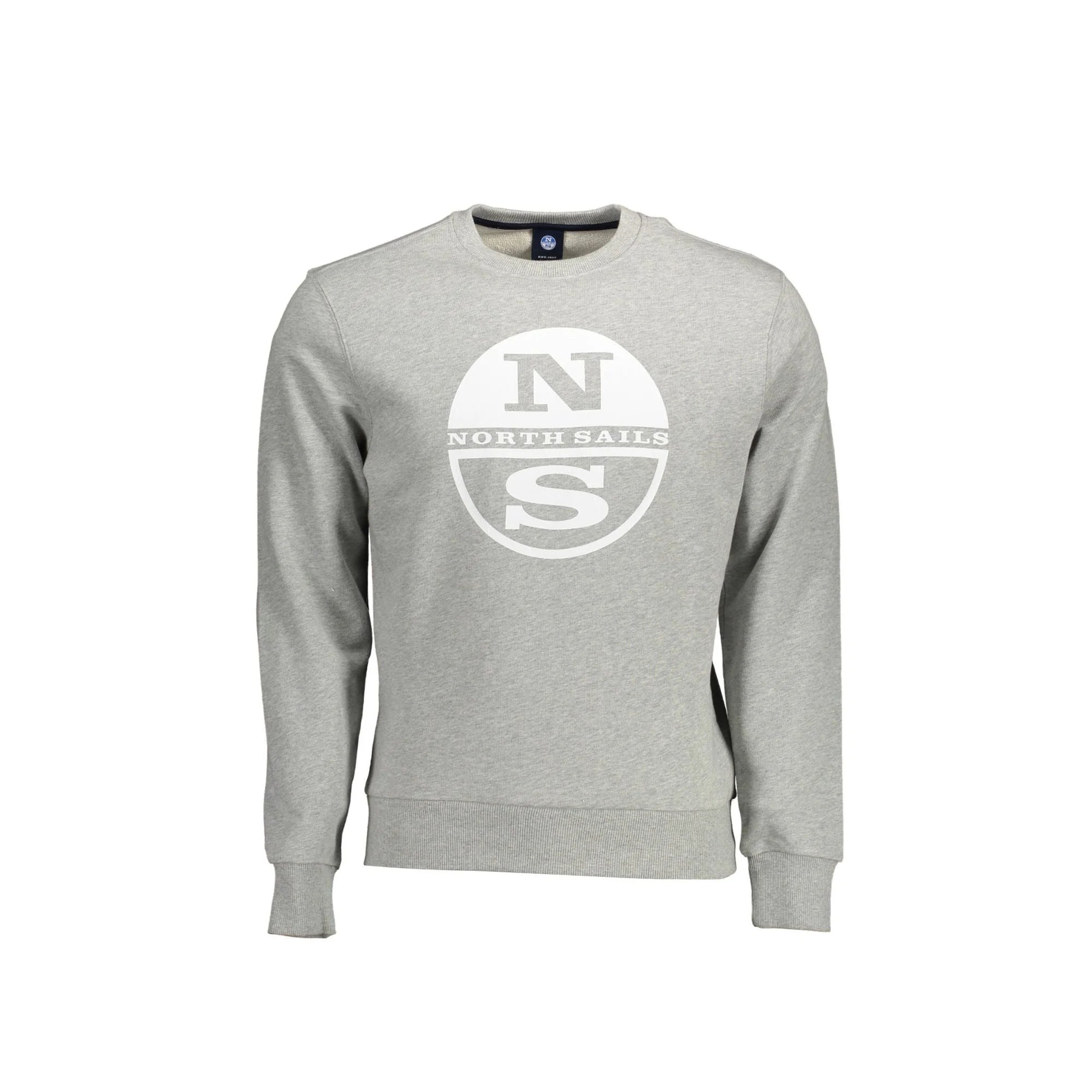 NORTH SAILS FELPA SENZA ZIP UOMO GRIGIO